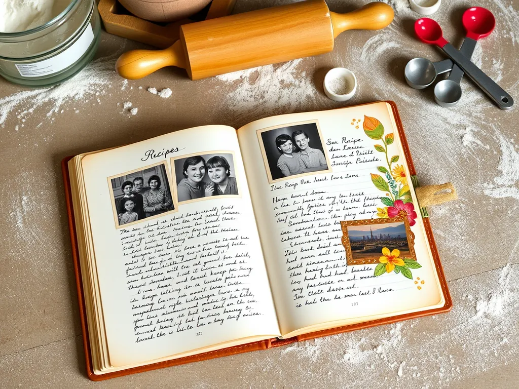 handmade recipe book